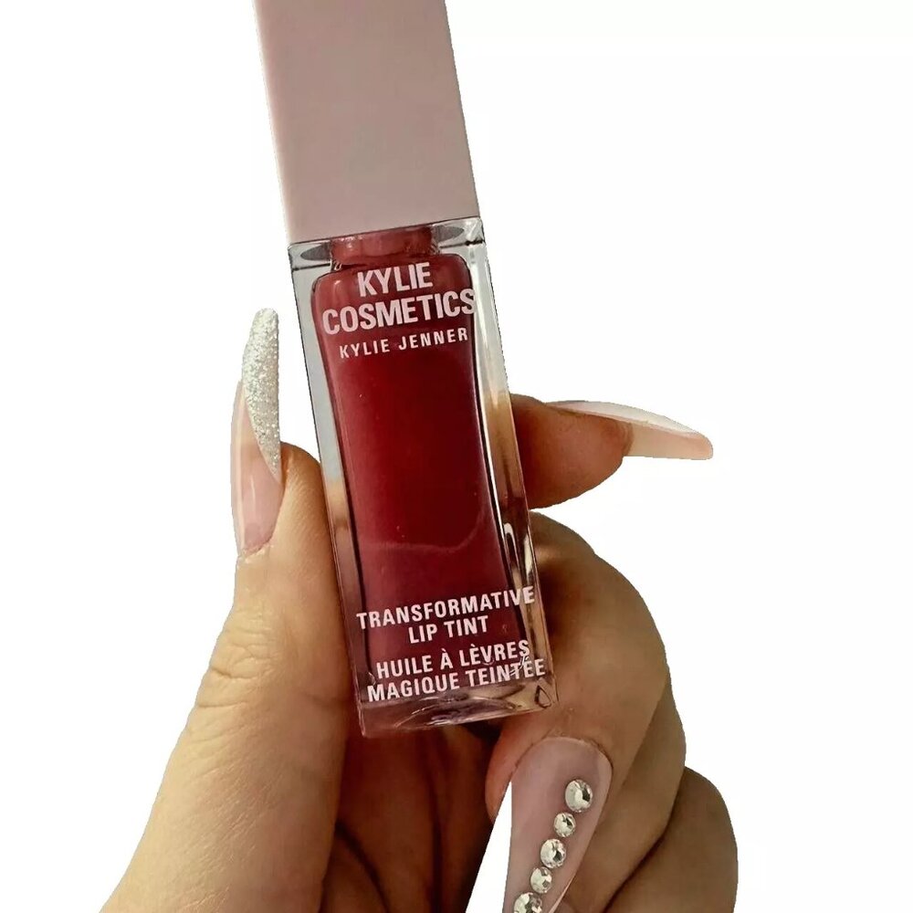 KYLIE Cosmetics Transformative Lip Tint ALWAYS ROSY Lipgloss Glossy Shine PINK